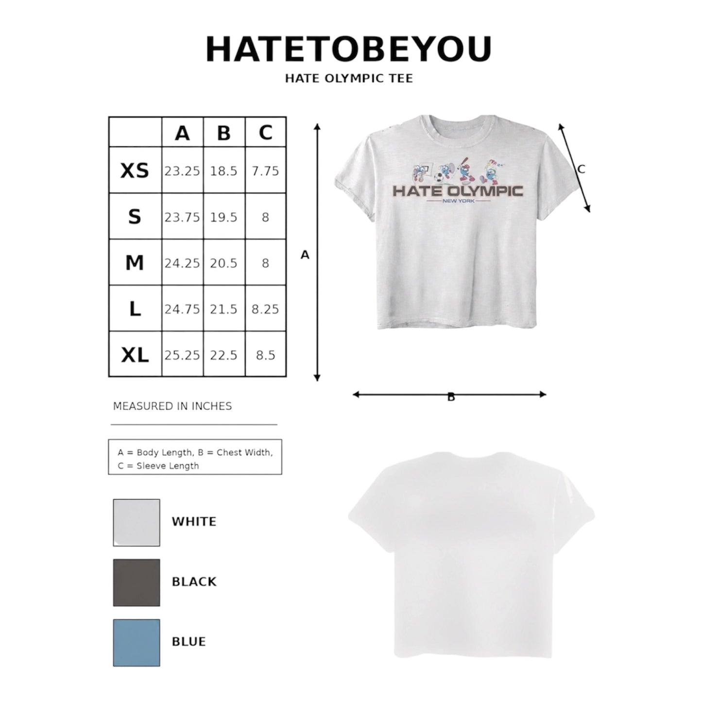 Hate Olympic Tee