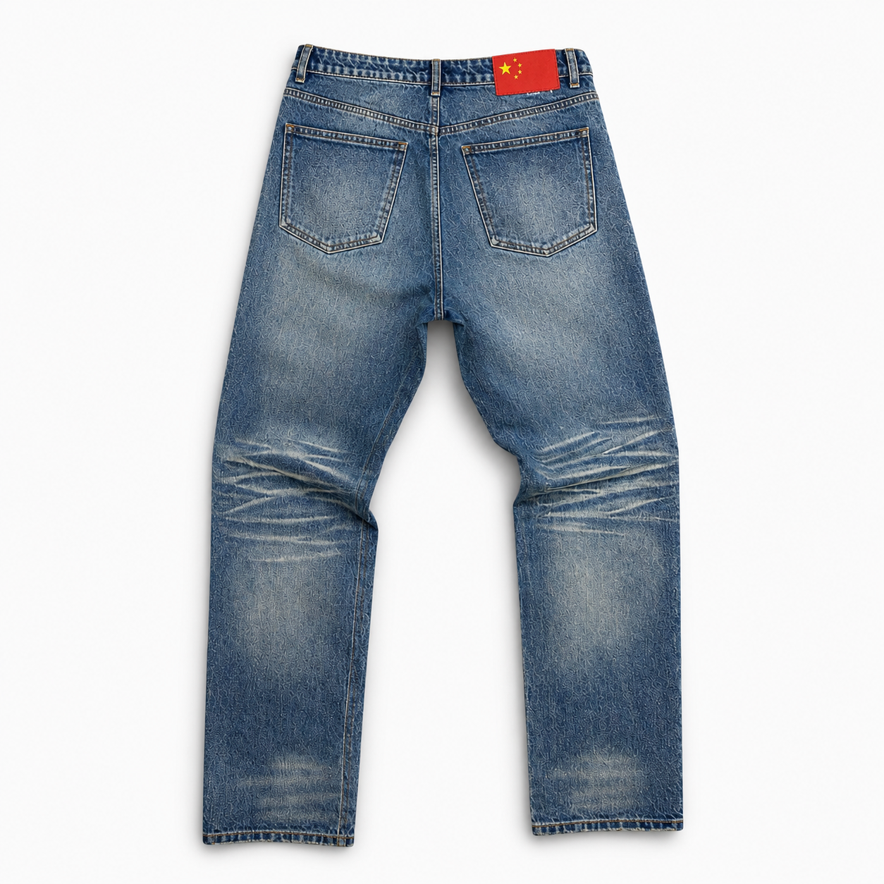 Chinese Flag Jeans