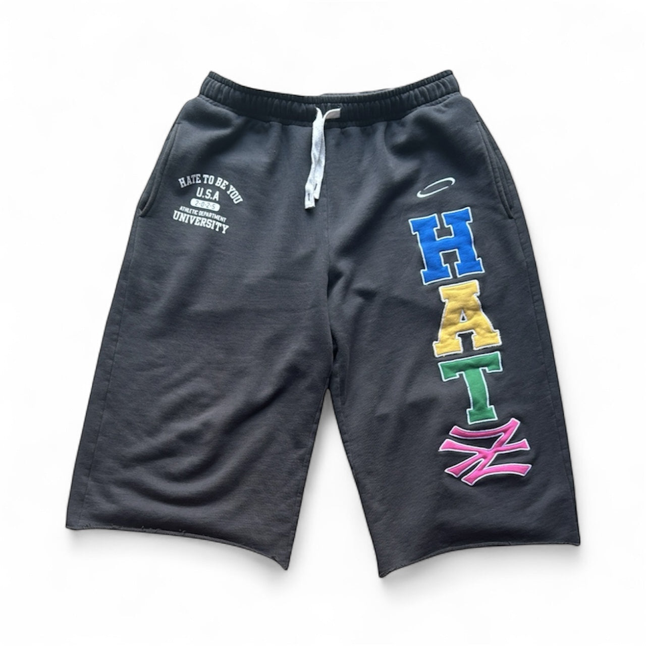 HATE 3/4 Pants Black